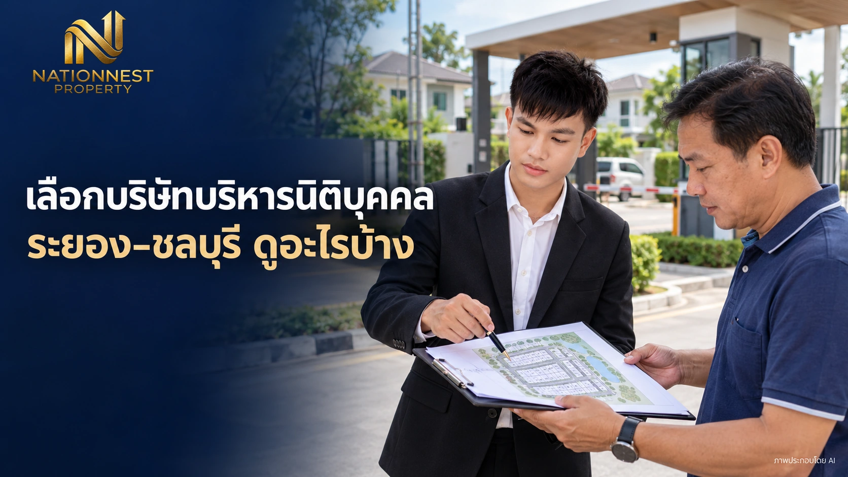 ภาพปกบทความ เลือกบริษัทบริหารนิติบุคคลในระยอง–ชลบุรี ต้องดูอะไรนอกจากราคา?
