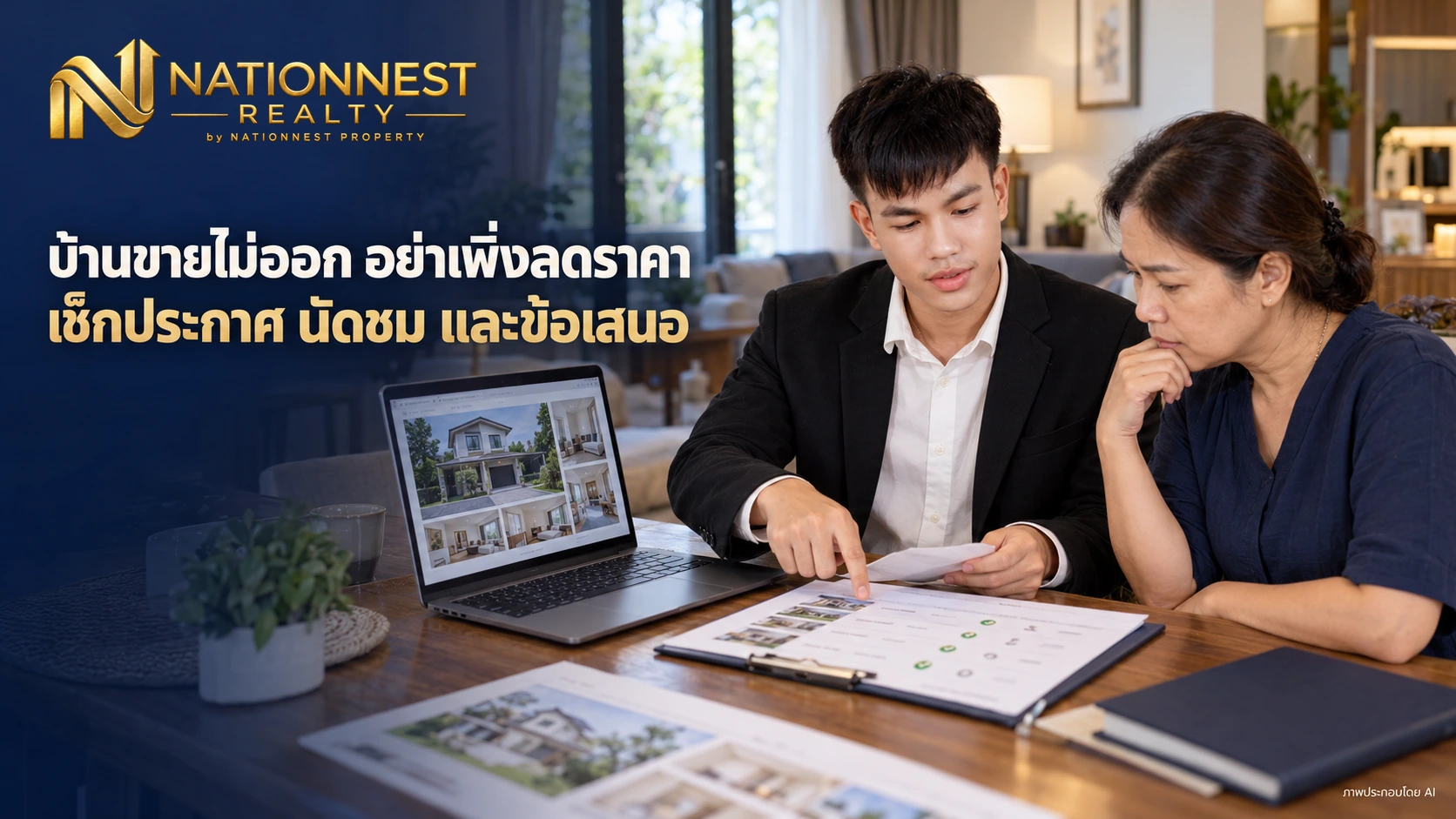 ภาพปกบทความ บ้านขายไม่ออก ควรลดราคาหรือเปลี่ยนวิธีขาย? ไล่ปัญหาจากประกาศถึงข้อเสนอจริง