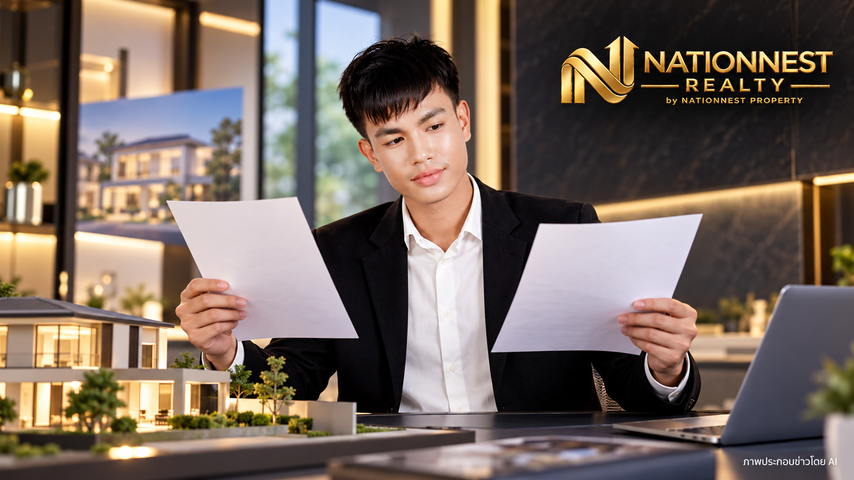 พีทเปรียบเทียบข้อเสนอบนกระดาษในสตูดิโอที่ได้แรงบันดาลใจจากงานแสดงบ้าน