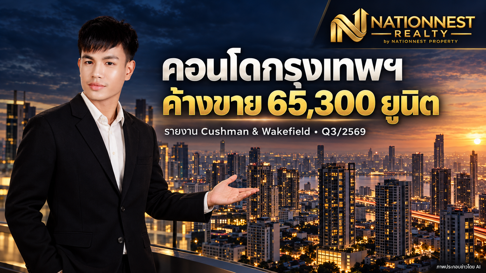 คอนโดกรุงเทพฯ ค้างขายกว่า 65,300 ยูนิต! เกมขายปลายปีแข่งอะไรนอกจากลดราคา
