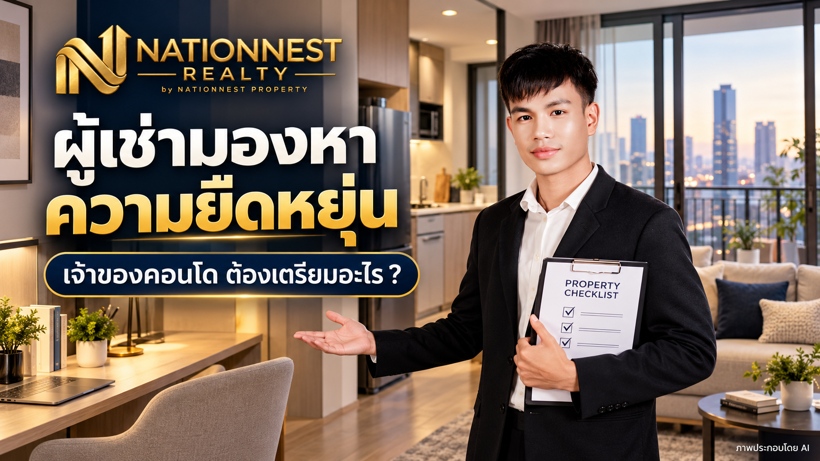 ภาพปกบทความ ผู้เช่าต่างชาติมองหาความยืดหยุ่น! จับข่าว Flex Rental เจ้าของคอนโดต้องเตรียมอะไร