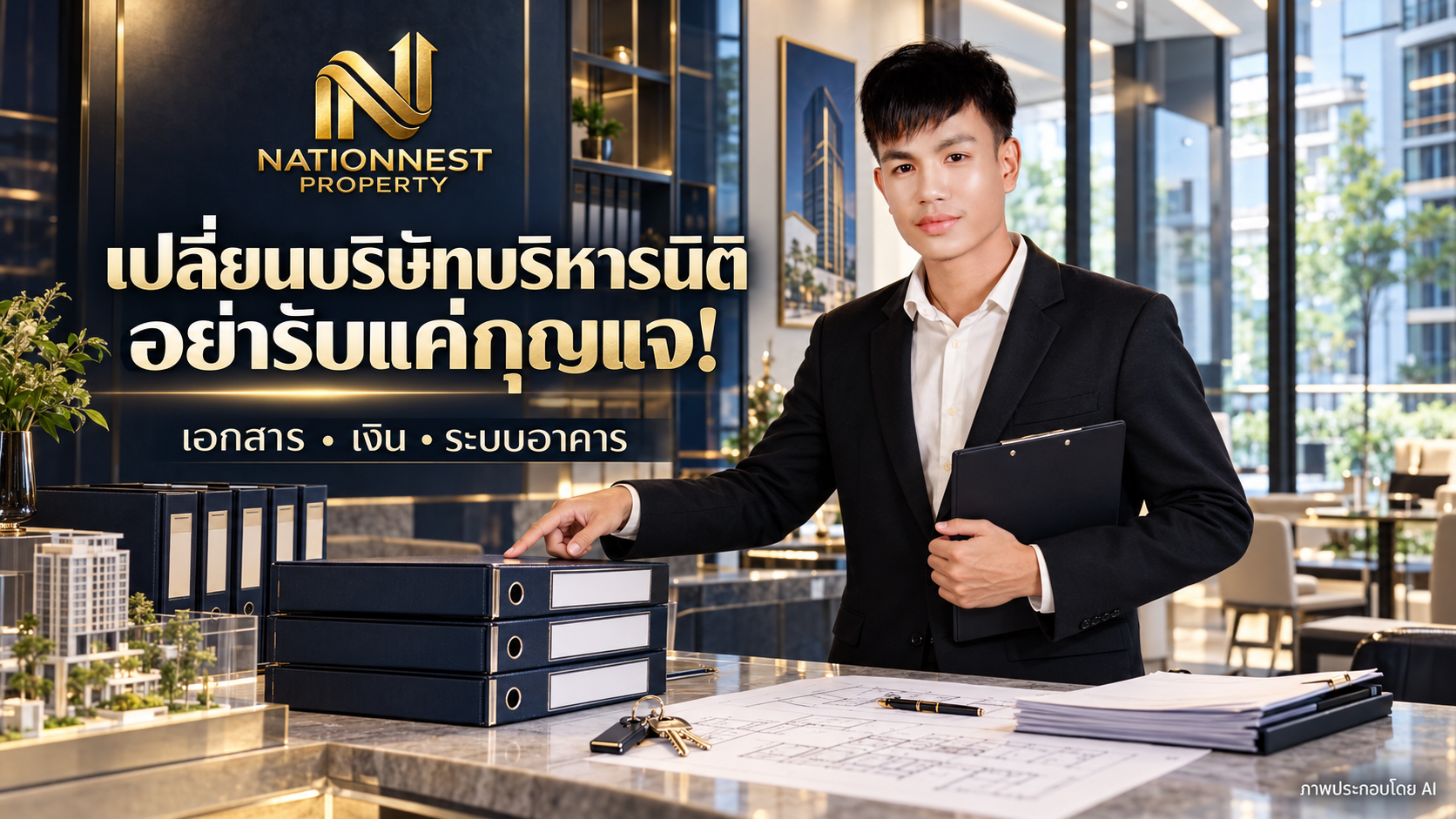 ภาพปกบทความ เปลี่ยนบริษัทบริหารนิติ ต้องรับมอบอะไรบ้าง? อย่ารับแค่กุญแจและแฟ้มเอกสาร