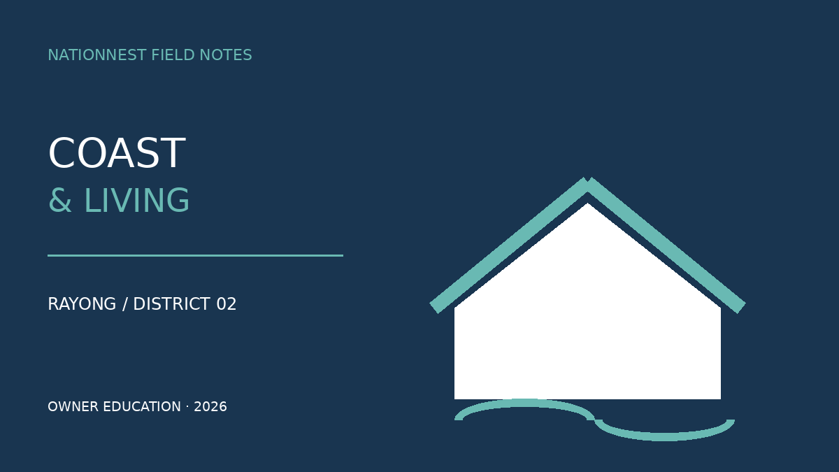 ภาพปกบทความ ปล่อยเช่าบ้านบ้านฉาง ระยอง: แยกทำเลเมือง พลา และเส้นทางใช้งานจริง